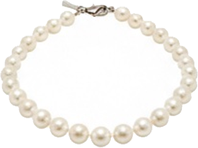 Faux Pearl Necklace Strand