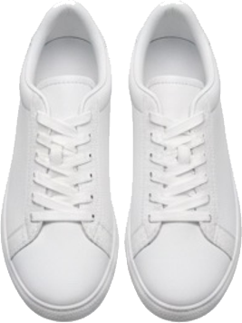 White Leather Sneakers