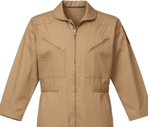 Tan Utility Jumpsuit Adult
