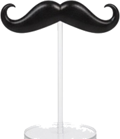 Fake Black Mustache Self Adhesive