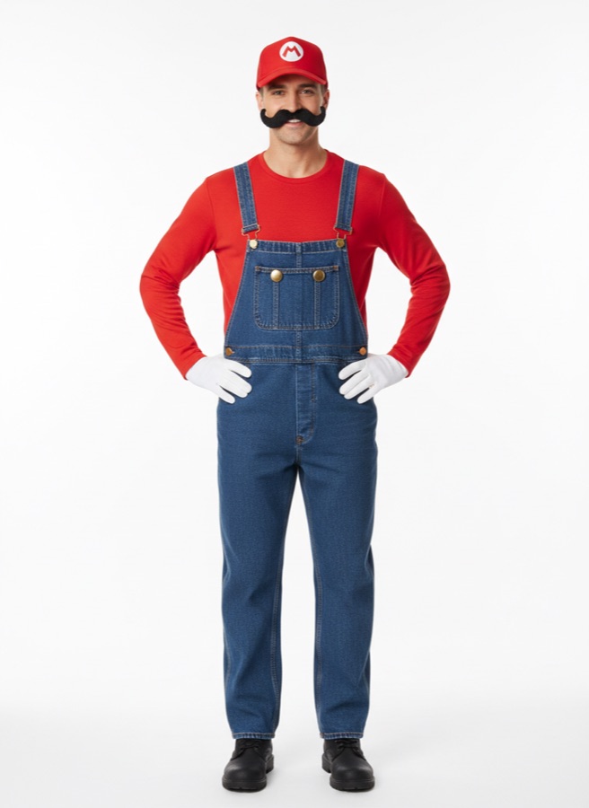 Mario costume reference