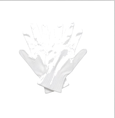 White Costume Gloves Cotton