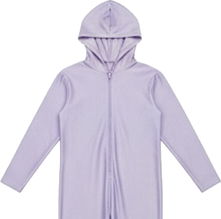 Pastel Purple Full Body Spandex Suit