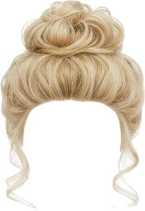 Blonde Messy Bun Hair Piece