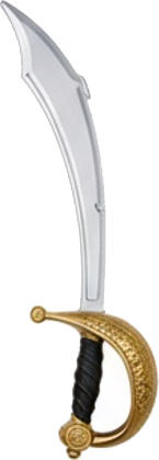 Toy Pirate Cutlass Sword