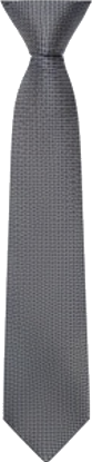 Gray Knit Tie