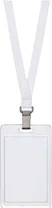 Employee ID Badge Holder with Lanyard
