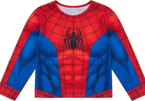 Red and Blue Spider Hero Bodysuit Adult