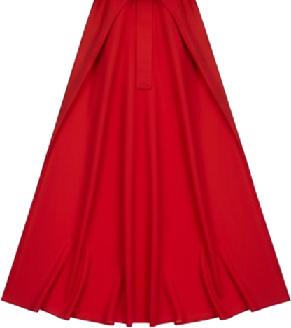 Long Red Hero Cape
