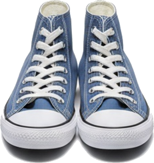 Blue High Top Sneakers