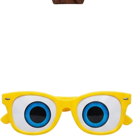Cartoon Wide Eyes Glasses