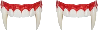Plastic Vampire Fangs
