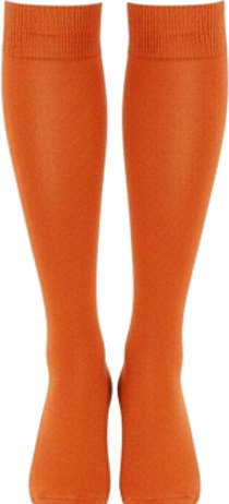 Orange Knee High Socks