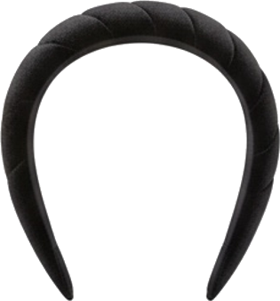 Velvet Headband Black