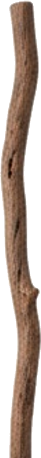 Wooden Witch Broom Prop